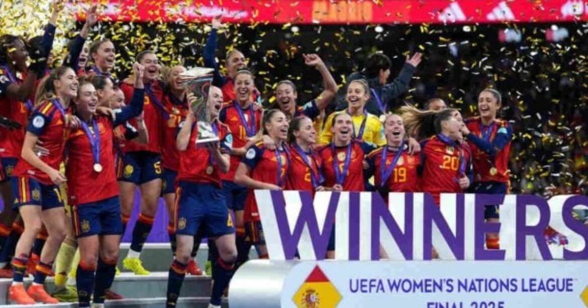 Espanha derrota Alemanha e se torna bicampeã da Liga das Nações Feminina