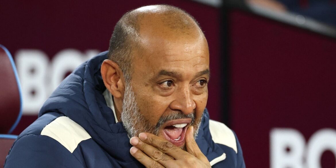 Ex-presidente do West Ham revela as "grandes" mudanças que Nuno "deseja implementar" em seu elenco