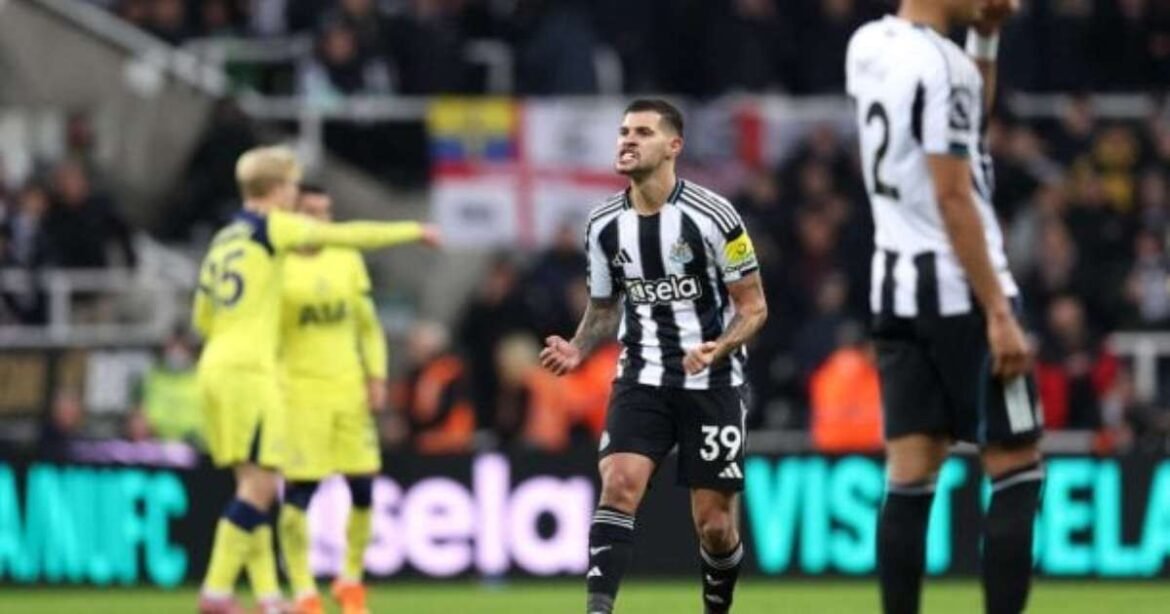 Newcastle e Tottenham empatam em partida marcada por gol de jogador brasileiro