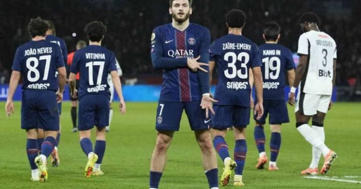 PSG Brilha com Gols Esplêndidos e se Aproxima do Líder no Campeonato Francês