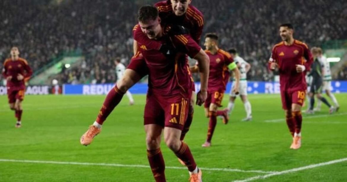 Roma supera o Celtic e mantém esperanças de classificação para as oitavas da Liga Europa