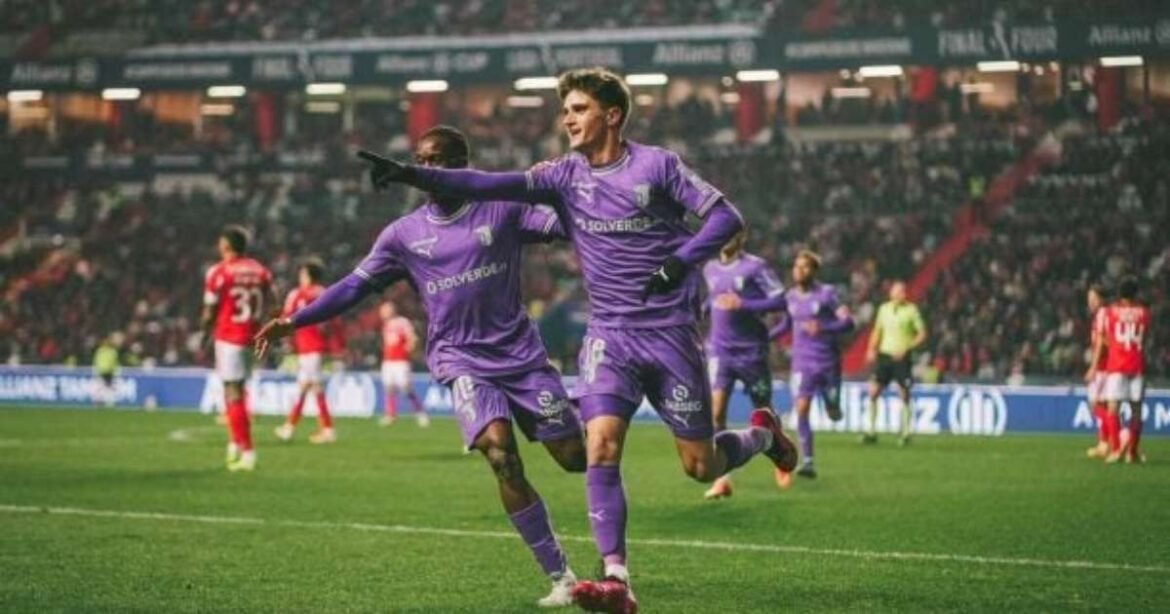 Braga supera Benfica e avança para a final da Taça da Liga contra o Vitória de Guimarães