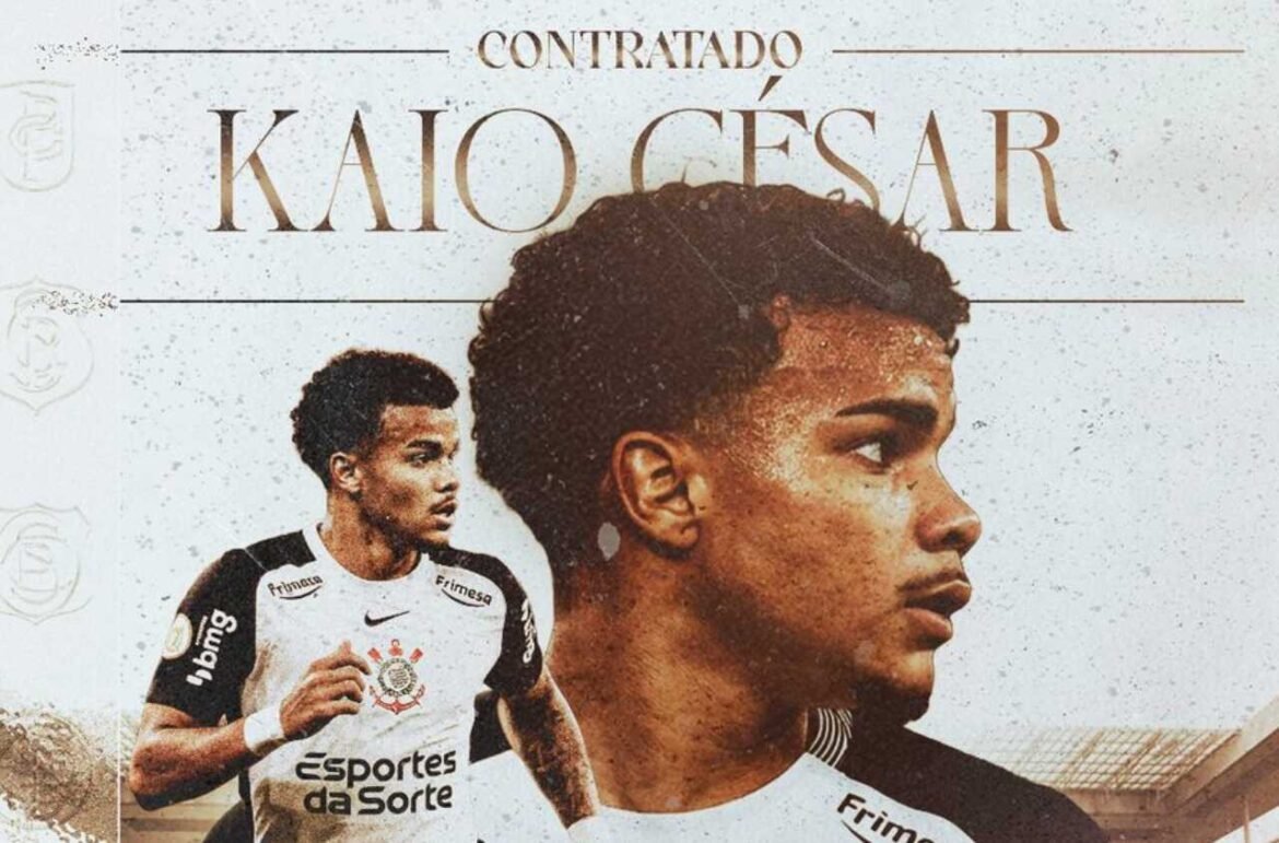 Corinthians confirma a chegada de Kaio César ao elenco