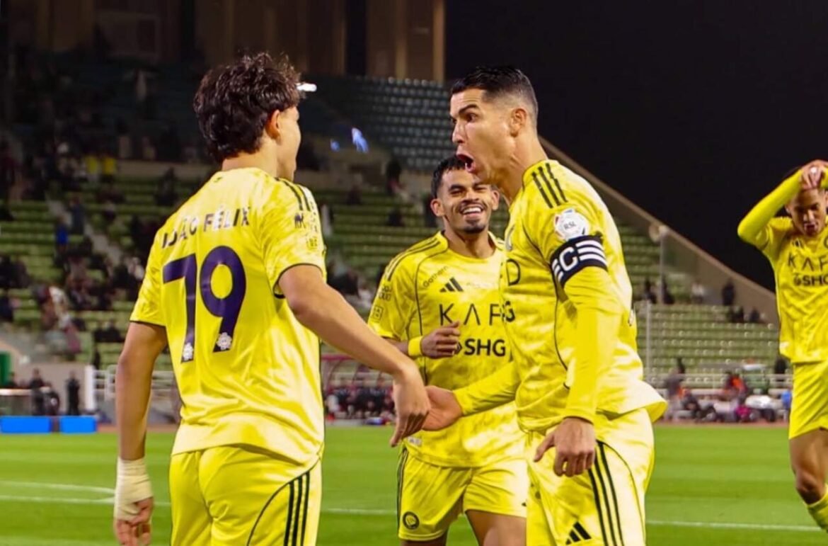 Cristiano Ronaldo brilha e Al-Nassr mantém a luta pela liderança na Arábia Saudita