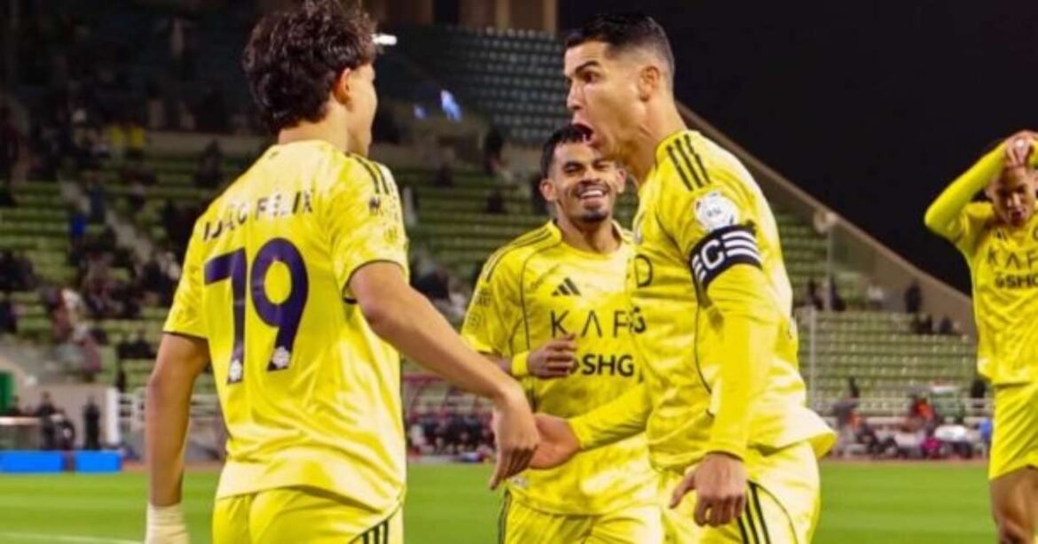 Cristiano Ronaldo brilha e Al-Nassr se mantém na disputa pela liderança do Campeonato Saudita