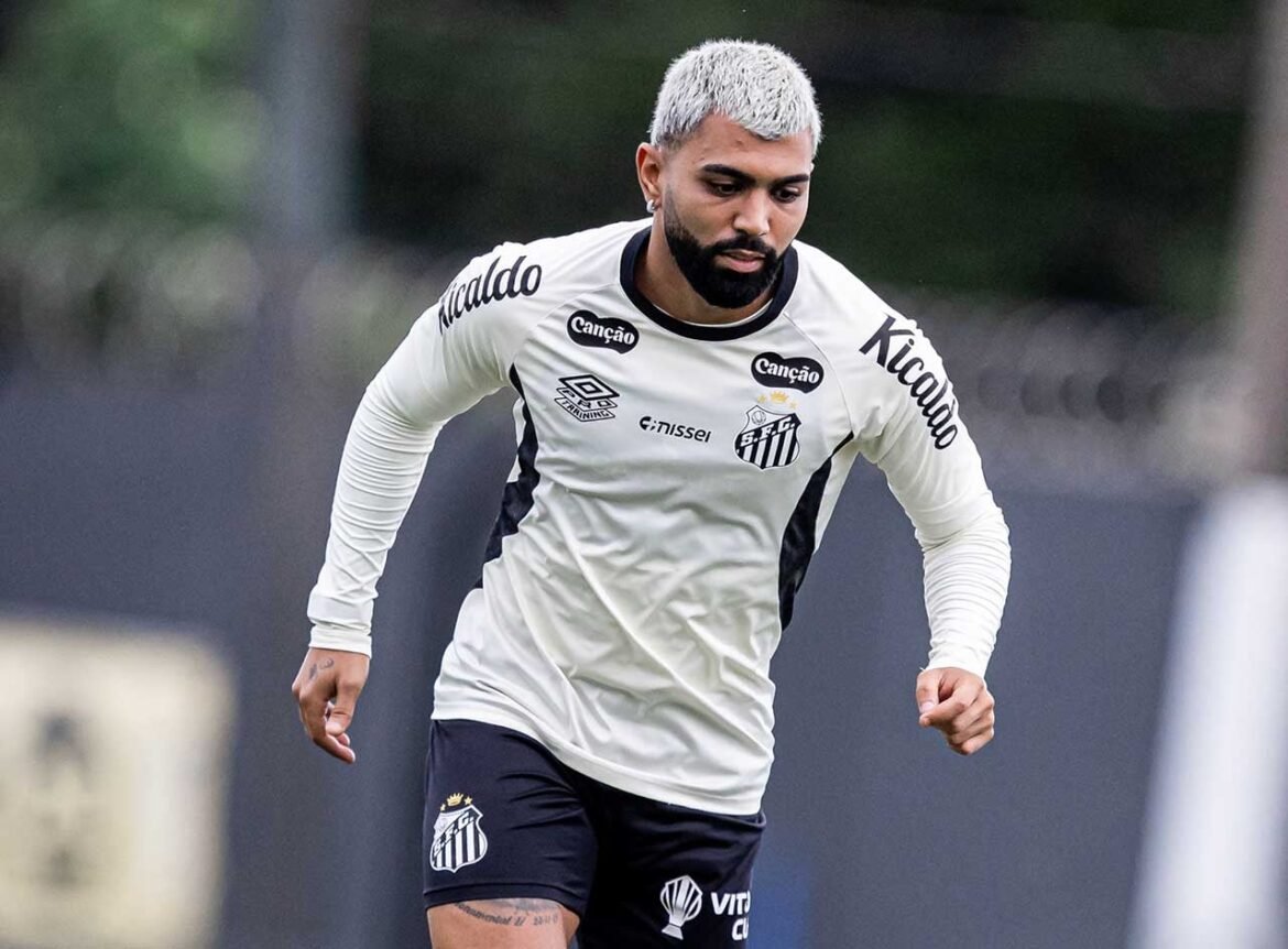 Gabigol retorna e está disponível para o clássico Santos x São Paulo
