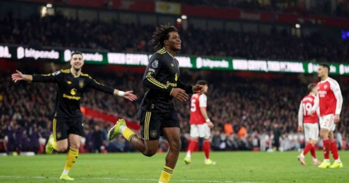 Matheus Cunha brilha e Manchester United conquista vitória sobre o Arsenal na Premier League