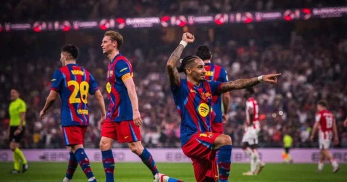 Raphinha Se Destaca com Excelente Desempenho em Vitória do Barcelona