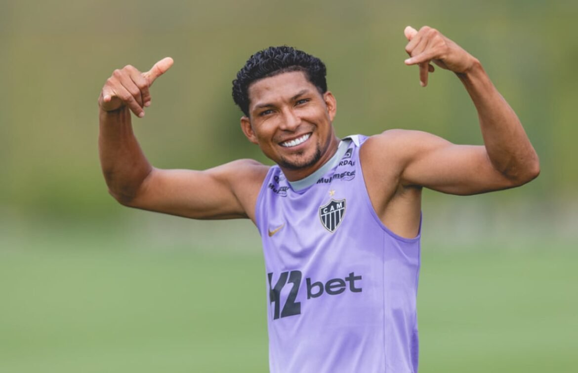 Rony visita o CT e está prestes a ser confirmado pelo Santos
