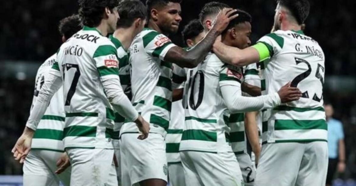 Sporting mantém sequência positiva e amplia invencibilidade no Campeonato Português com jogador revelado pelo Palmeiras