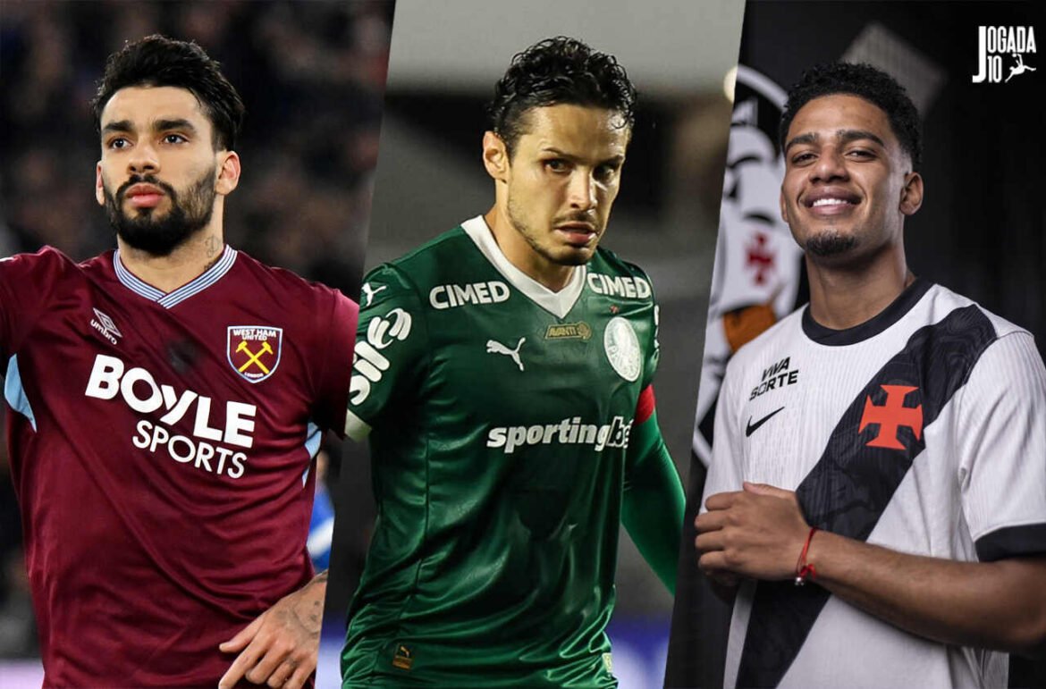 Vasco contrata novo atacante, enquanto Flamengo fecha acordo com Paquetá