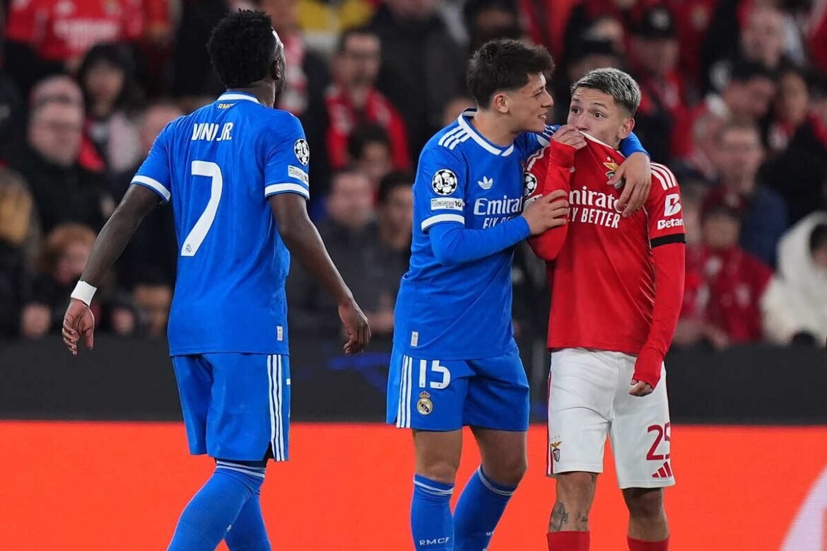 Prestianni refuta acusações de racismo contra Vini Jr e aponta insulto homofóbico à UEFA