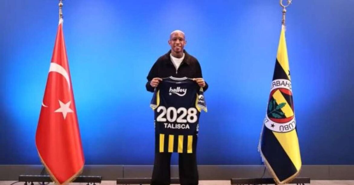 Anderson Talisca estende contrato com o Fenerbahçe até 2028