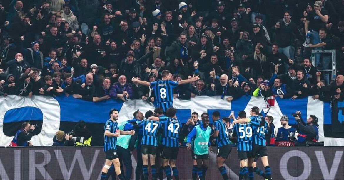 Atalanta conquista vitória emocionante sobre Borussia Dortmund e avança na Champions League