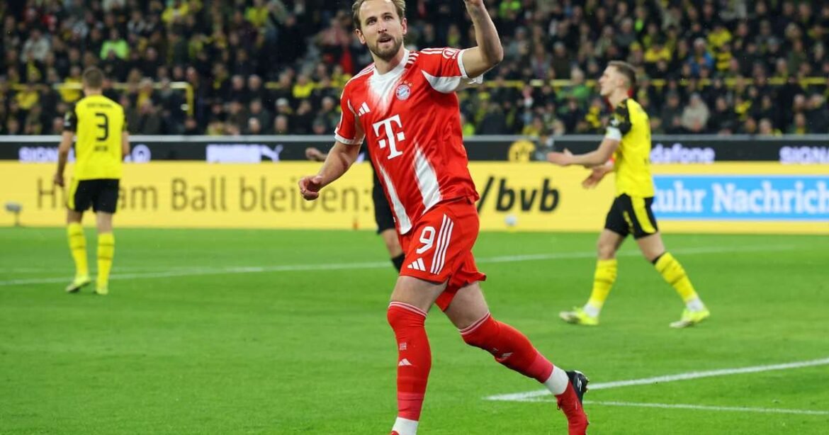 Bayern vence Dortmund com grande atuação de Kane