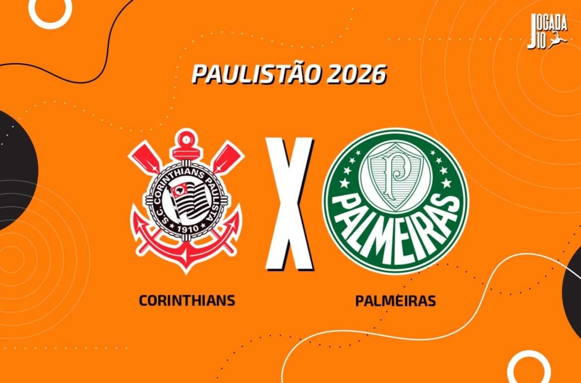 Corinthians e Palmeiras: Acompanhe o Clássico AO VIVO com a Voz do Esporte às 19h