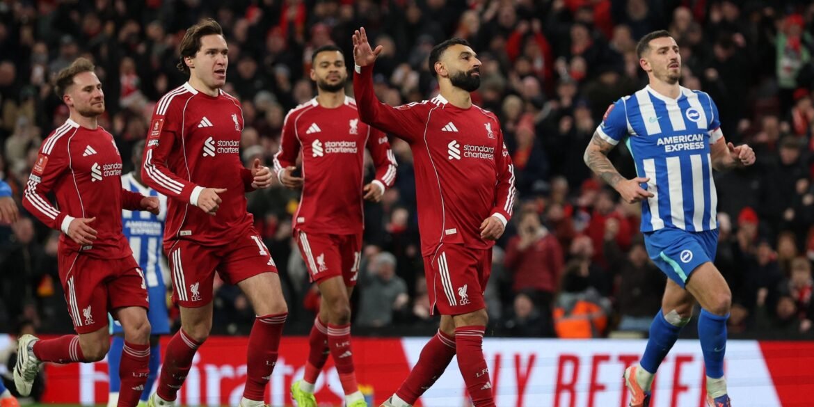 James Pearce divulga impressionantes imagens da lateral do Liverpool na vitória contra o Brighton