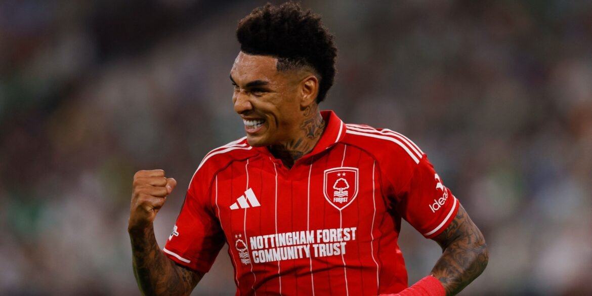 Jogador do Nottingham Forest deve ser preservado e não iniciar nesta temporada