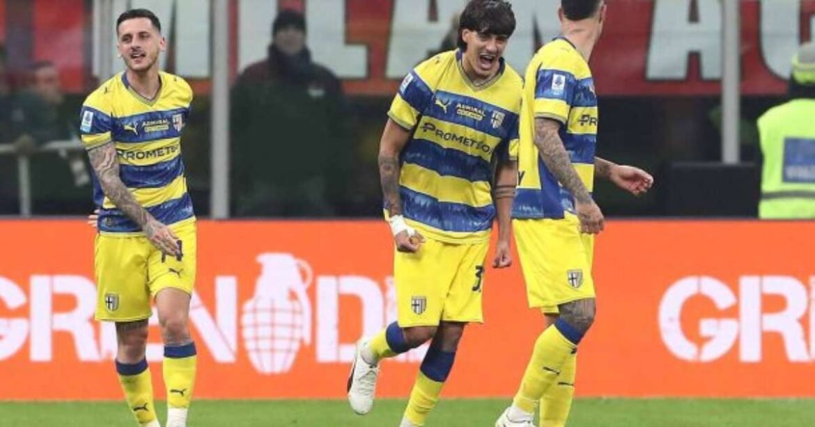 Milan é superado pelo Parma e vê adversário se distanciar na ponta do Campeonato Italiano