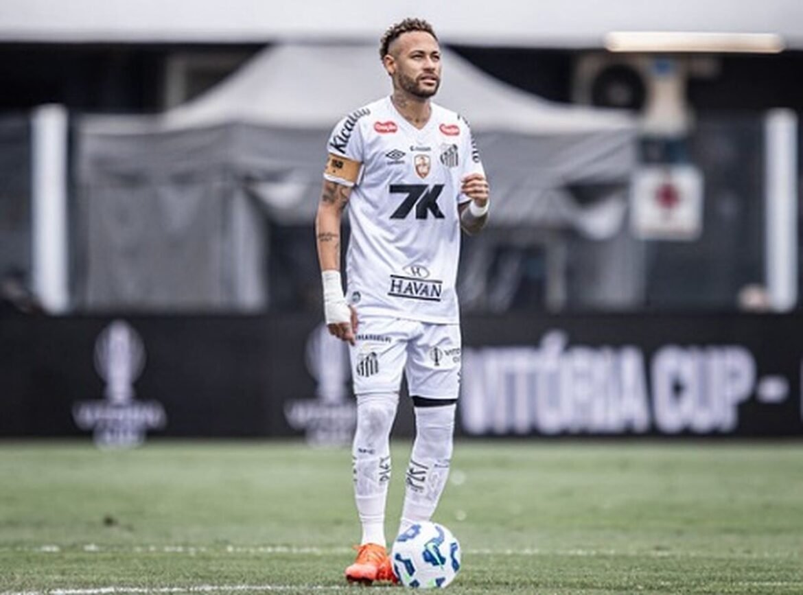 Neymar considera se aposentar ao final do vínculo com o Santos