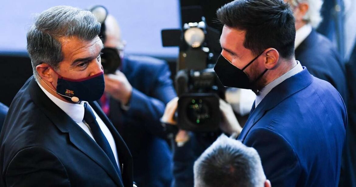 Presidente do Barcelona comenta sobre a relação conturbada com Messi