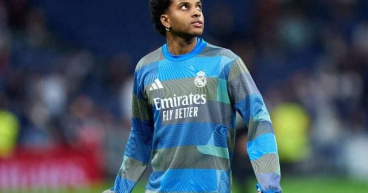 Rodrygo se lesiona e fica fora das partidas do Real Madrid