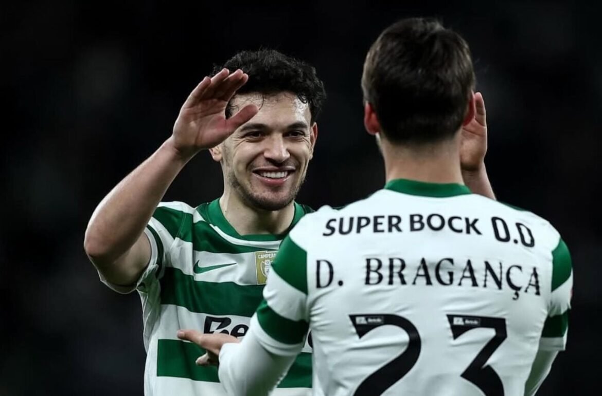 Sporting conquista vitória e continua na disputa pelo primeiro lugar contra o Porto