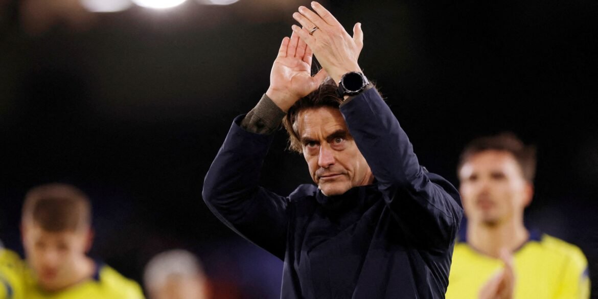 Tottenham avalia a troca de Thomas Frank pelo treinador do Ferencváros, Robbie Keane