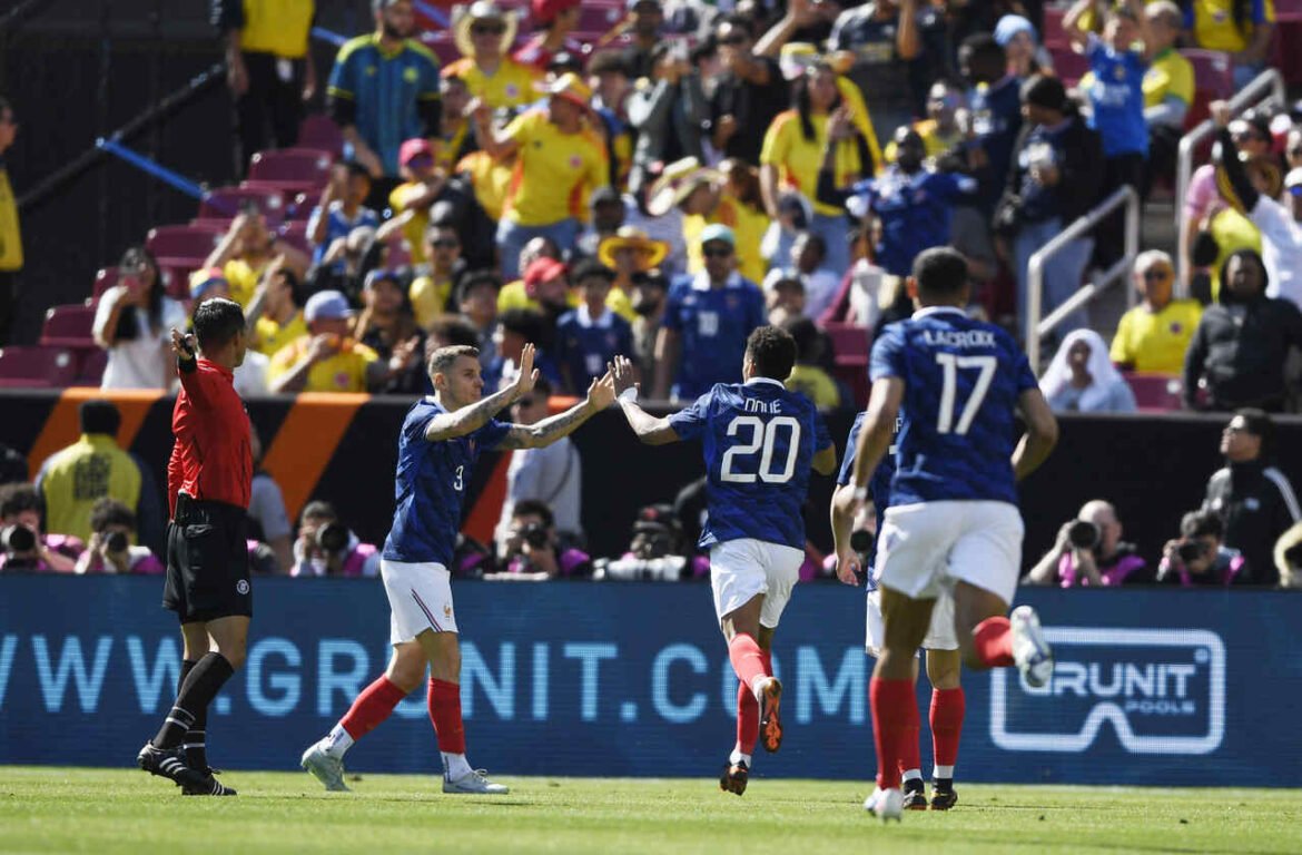 França supera a Colômbia em amistoso com equipe alternativa