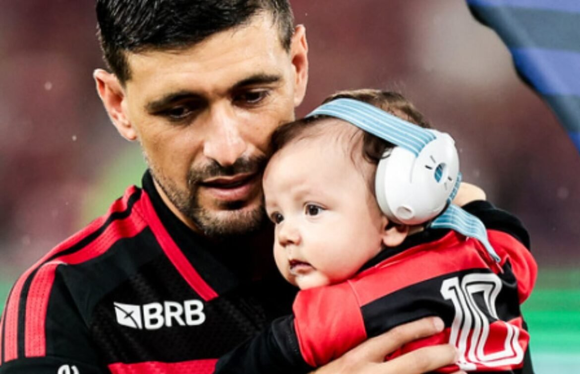 Arrascaeta vive momento especial com o filho, enquanto Milano é homenageado no Maracanã; confira!
