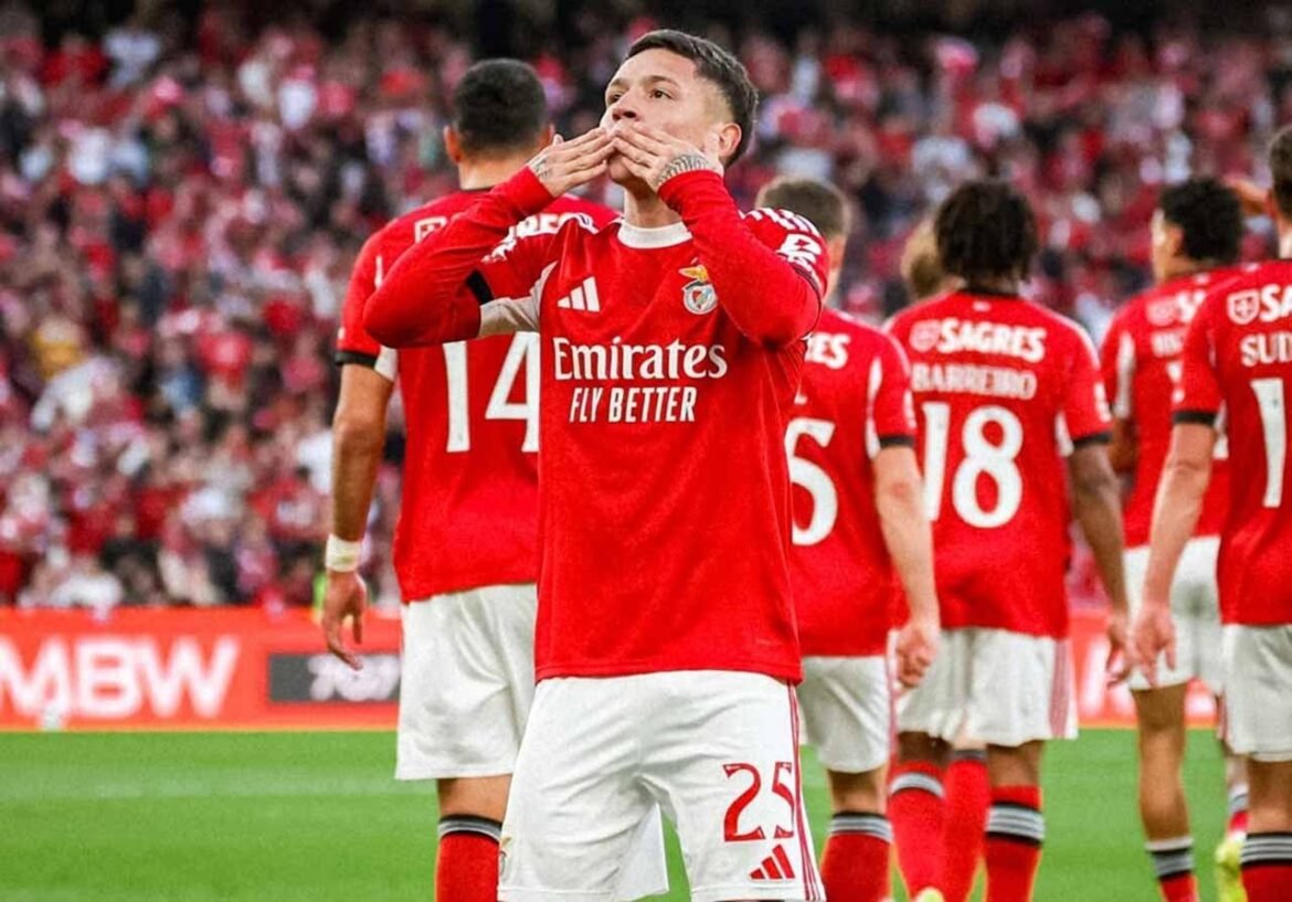 Benfica vence o Vitória de Guimarães no Campeonato Português