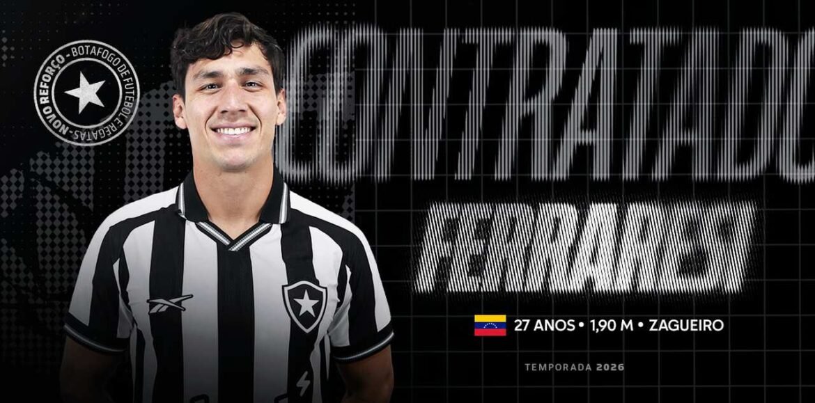 Botafogo apresenta Ferraresi, antigo jogador do São Paulo