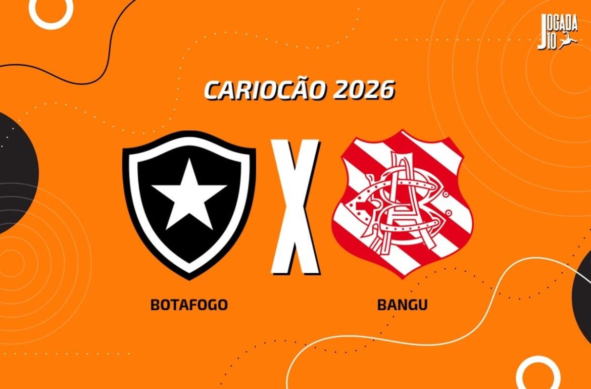 Botafogo enfrenta Bangu AO VIVO, com cobertura da Voz do Esporte, às 16h30