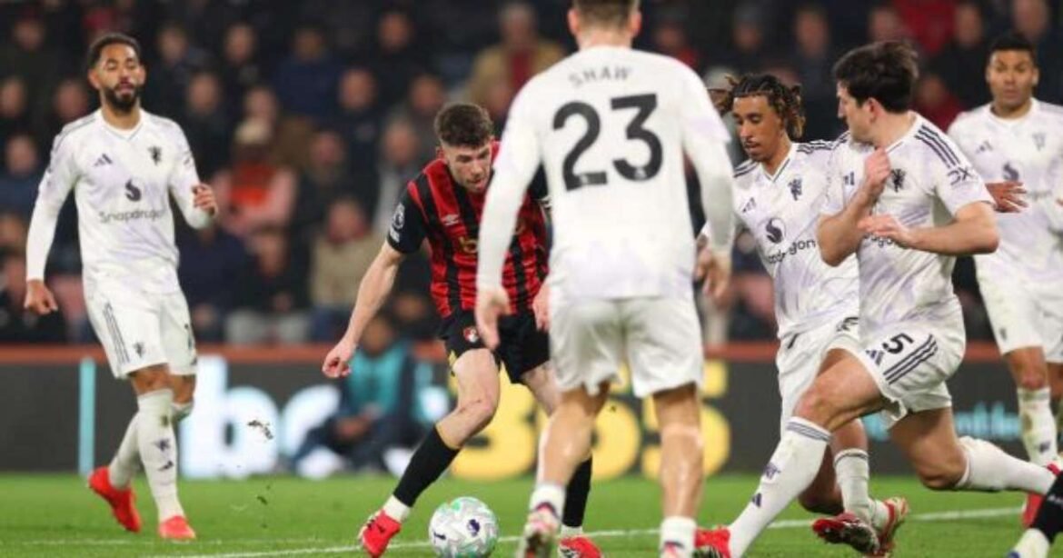 Bournemouth e Manchester United ficam no empate em emocionante partida da Premier League