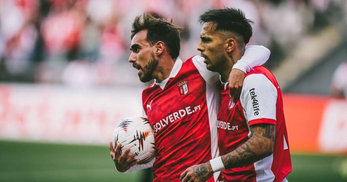 Braga vence com grande diferença e garante vaga nas quartas de final da Liga Europa