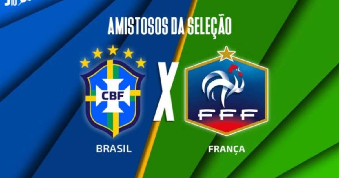Brasil e França: Transmissão AO VIVO com a Voz do Esporte, às 15h30