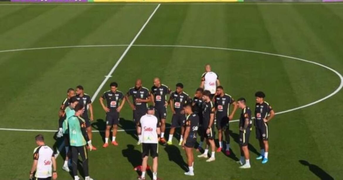 Com desfalques, Seleção realiza primeiro treino antes do confronto com a França