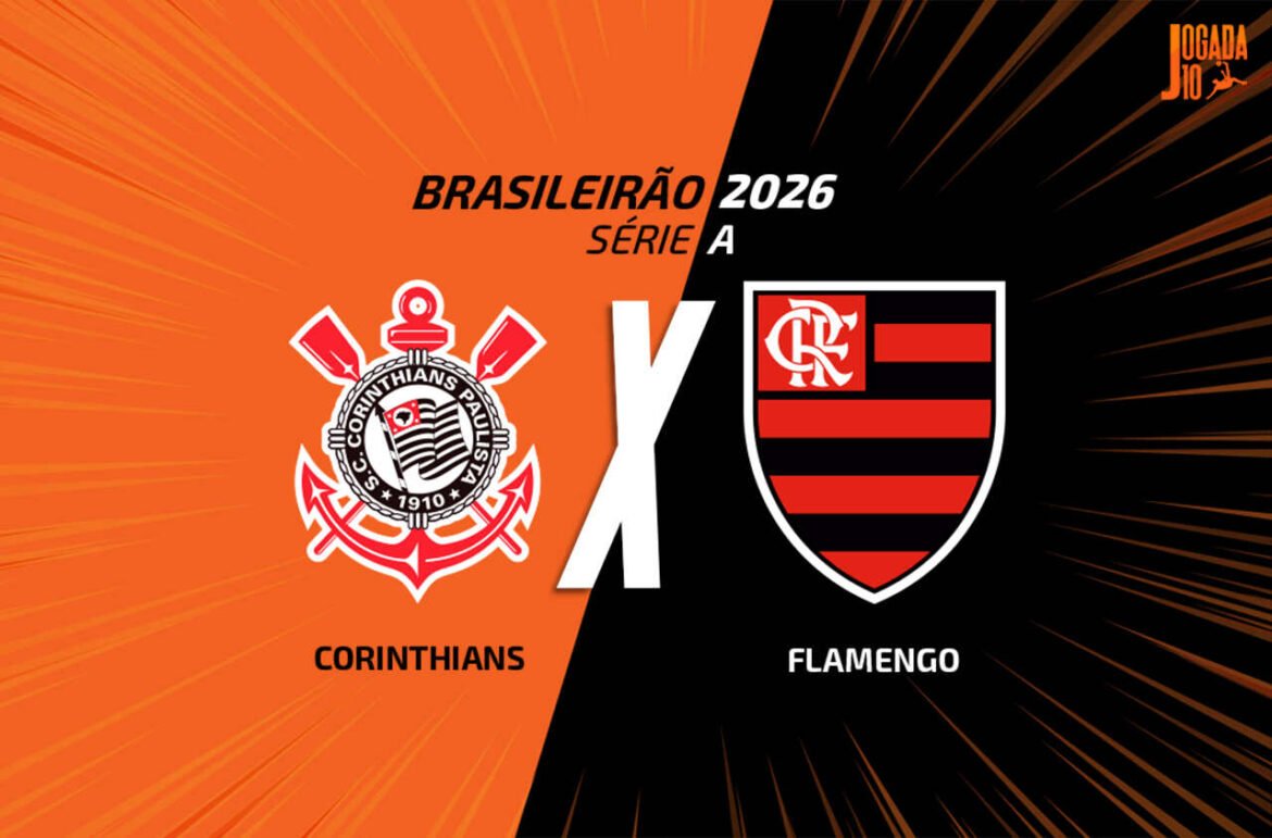 Corinthians e Flamengo: Acompanhe o Jogo AO VIVO com a Voz do Esporte às 19h