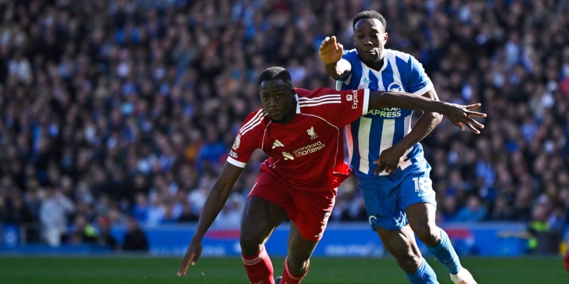 Desempenho decepcionante do Liverpool: Konaté e a situação após o jogo contra o Brighton
