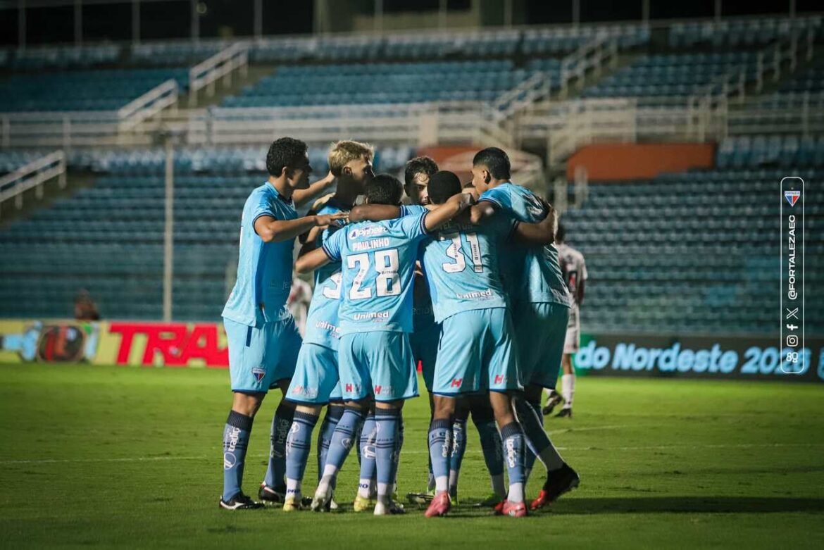 Fortaleza conquista vitória rápida sobre o Ferroviário na abertura da Copa do Nordeste