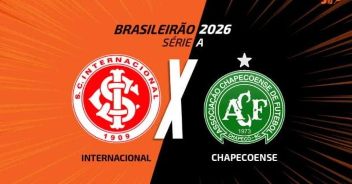Internacional e Chapecoense: Acompanhe a Transmissão AO VIVO com a Voz do Esporte às 17h
