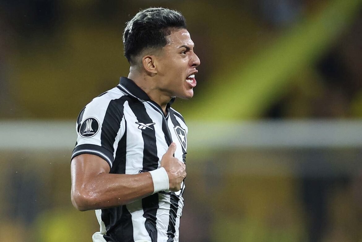 Matheus Martins destaca desempenho do Botafogo: "Fomos merecedores da vitória"
