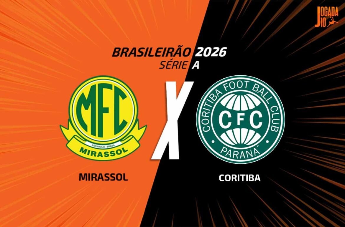 Mirassol e Coritiba: Acompanhe ao VIVO a Narração da Voz do Esporte às 18h30