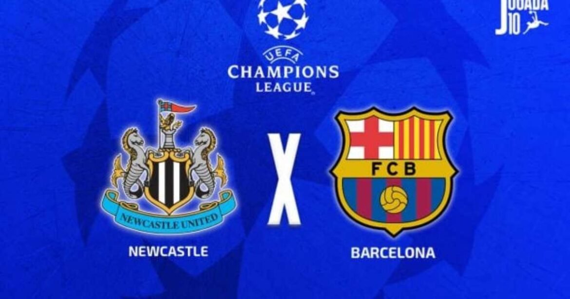 Newcastle enfrenta o Barcelona AO VIVO, com a narração da Voz do Esporte, às 16h