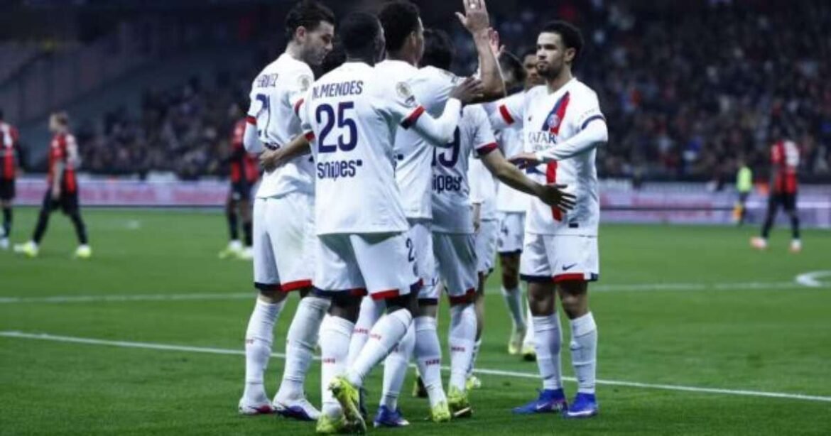 PSG vence o Nice com grande placar e retoma a liderança do campeonato francês