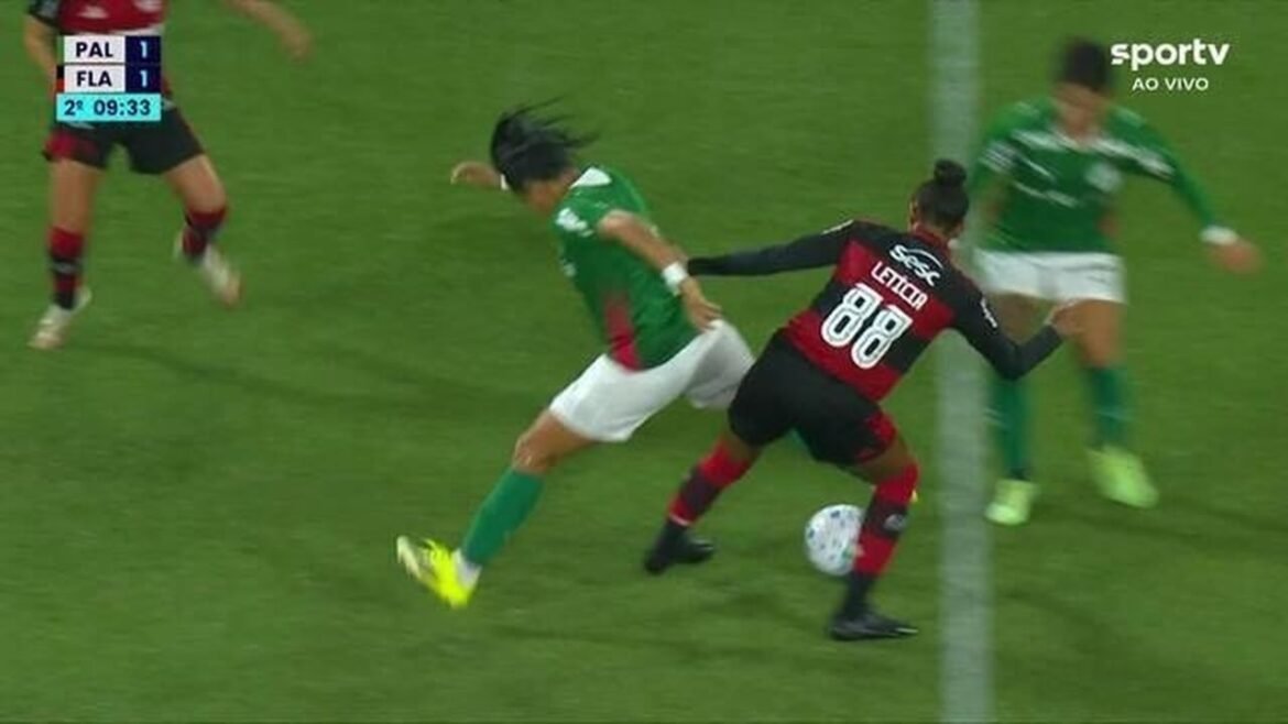Palmeiras empata com Flamengo e retoma a liderança do Campeonato Brasileiro Feminino