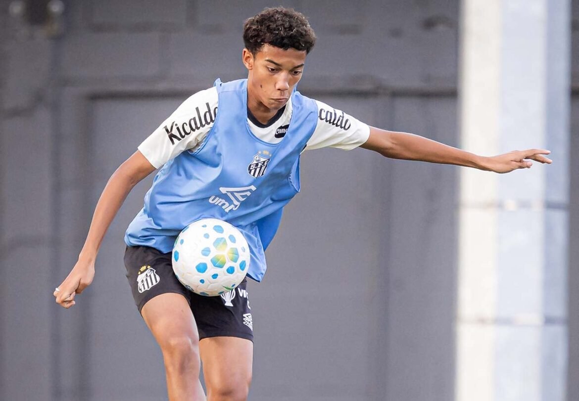 Santos dá continuidade às negociações para a renovação do contrato de Robinho Jr.