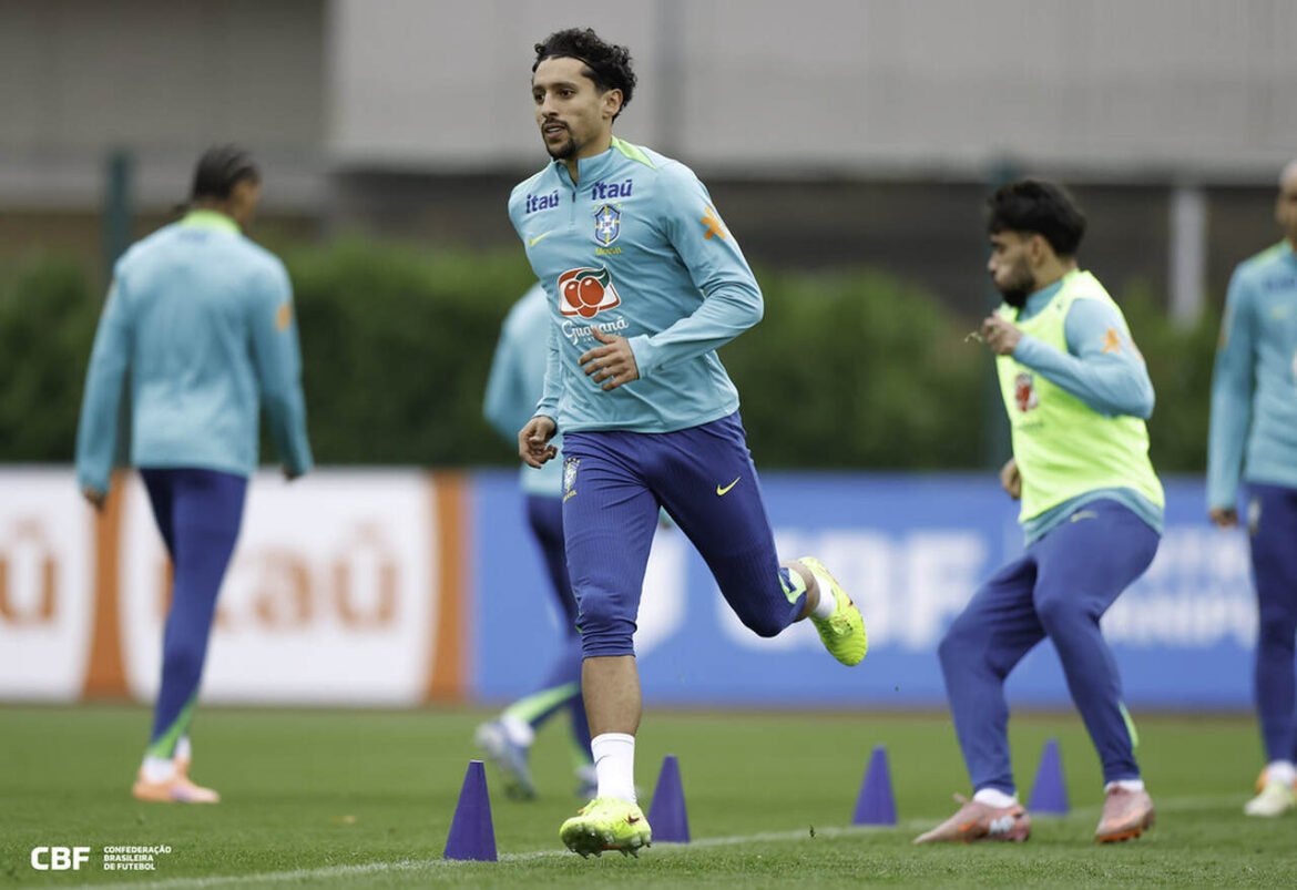 Segundo Dia de Treinos da Seleção