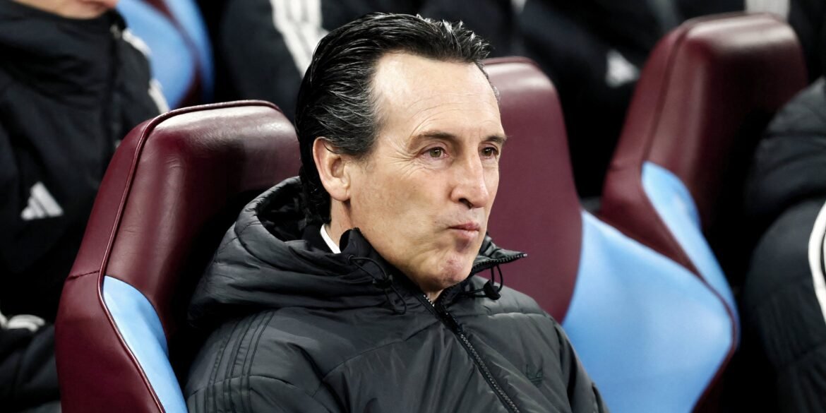 Unai Emery revela que jogador crucial do Aston Villa é dúvida para o confronto contra o West Ham no domingo