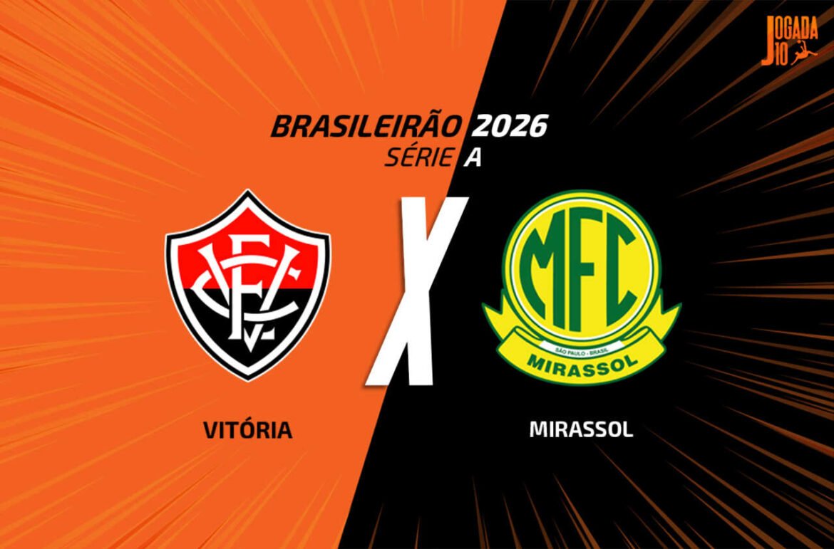Vitória contra Mirassol, Transmissão AO VIVO com a Voz do Esporte, às 17h